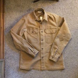 NWT Wallace & Barnes canvas shirt-jacket